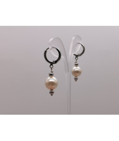 Pendientes Cristal Swarovski Beige