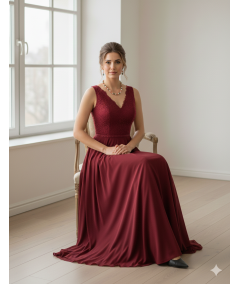 CONJUNTO DE COLLAR Y PENDIENTES DE CUARZO Y PERLAS DE CRISTAL