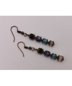 Pendientes Azul y Gris